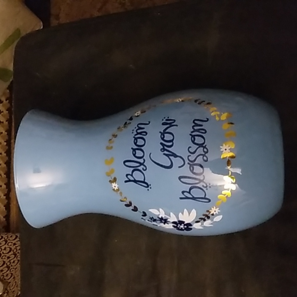 Beautiful blue vase